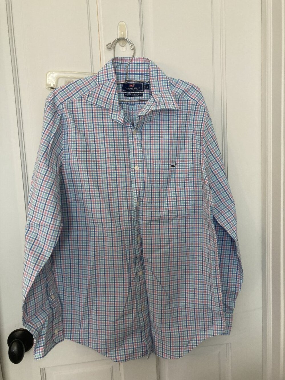 Vineyard Vines Mens Button Down Shirt Plaid Small